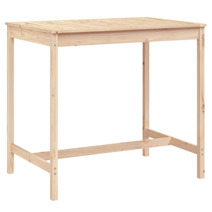 Tuintafel 121x82,5x110 cm massief grenenhout - AllerleiShop