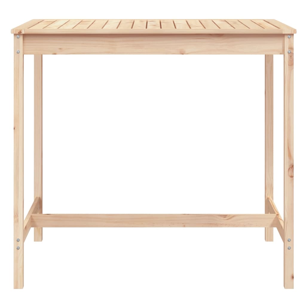 Tuintafel 121x82,5x110 cm massief grenenhout - AllerleiShop