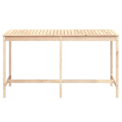 Tuintafel 203,5x90x110 cm massief grenenhout - AllerleiShop