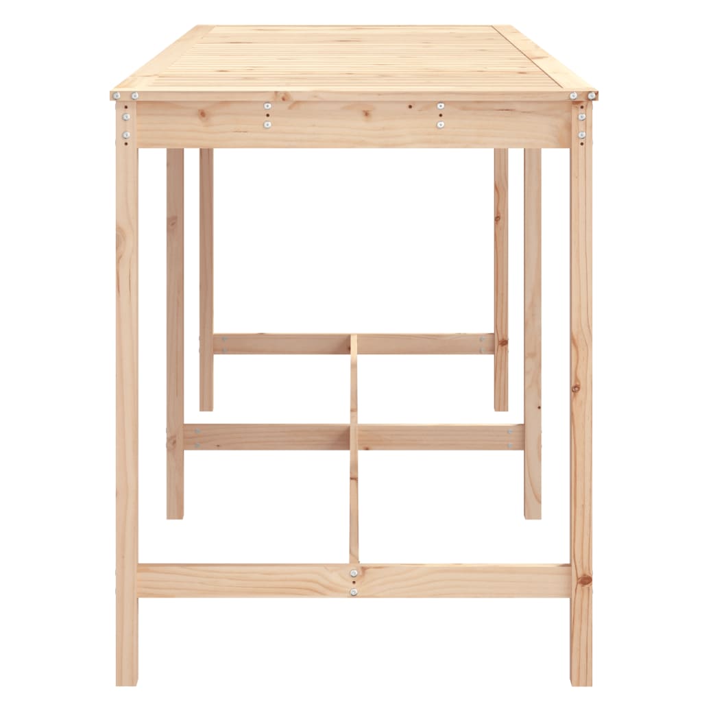 Tuintafel 203,5x90x110 cm massief grenenhout - AllerleiShop