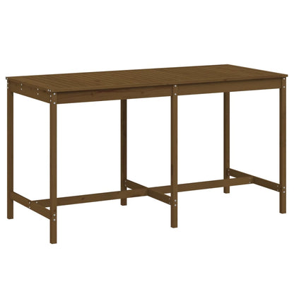 Tuintafel 203,5x90x110 cm massief grenenhout honingbruin - AllerleiShop