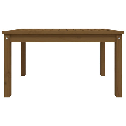 Tuintafel 82,5x50,5x45 cm massief grenenhout honingbruin - AllerleiShop