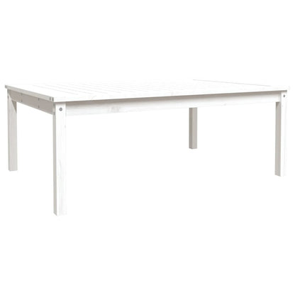 Tuintafel 121x82,5x45 cm massief grenenhout wit - AllerleiShop