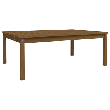 Tuintafel 121x82,5x45 cm massief grenenhout honingbruin - AllerleiShop