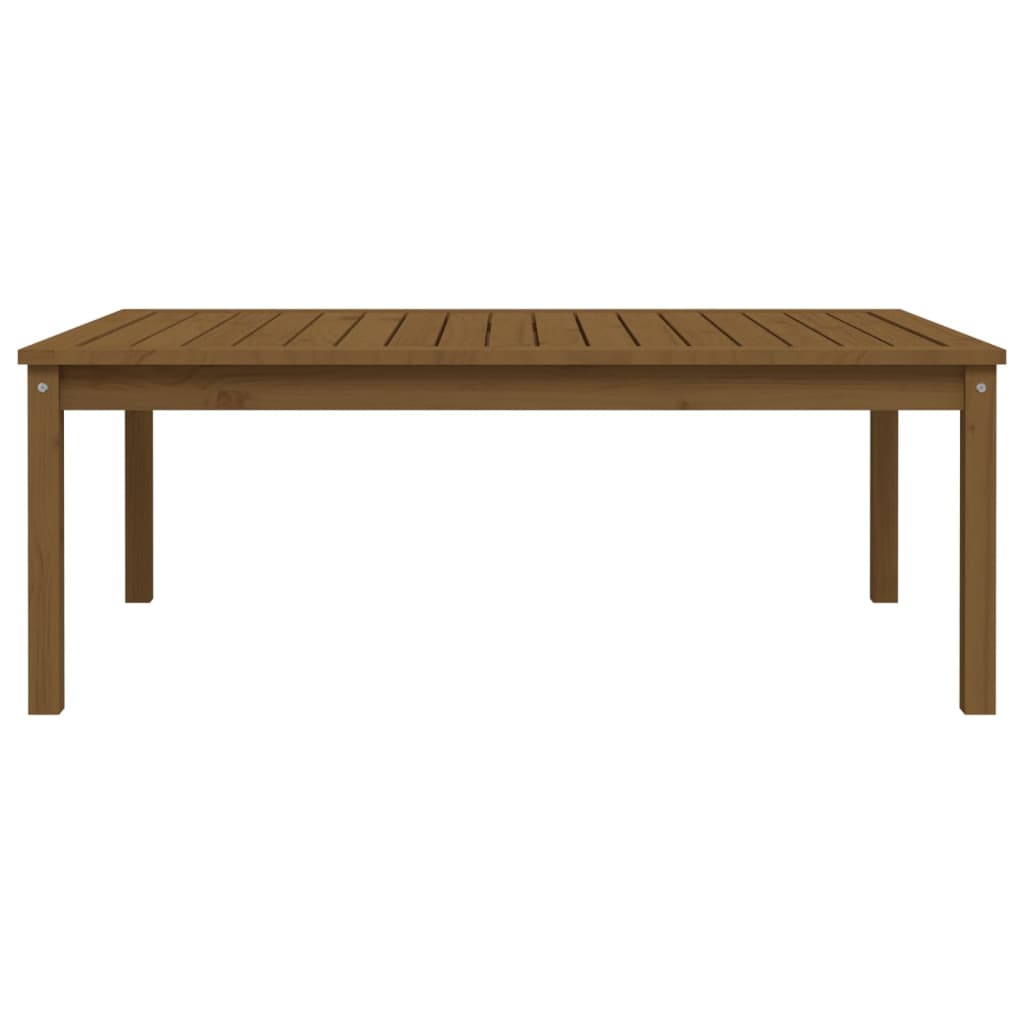 Tuintafel 121x82,5x45 cm massief grenenhout honingbruin - AllerleiShop