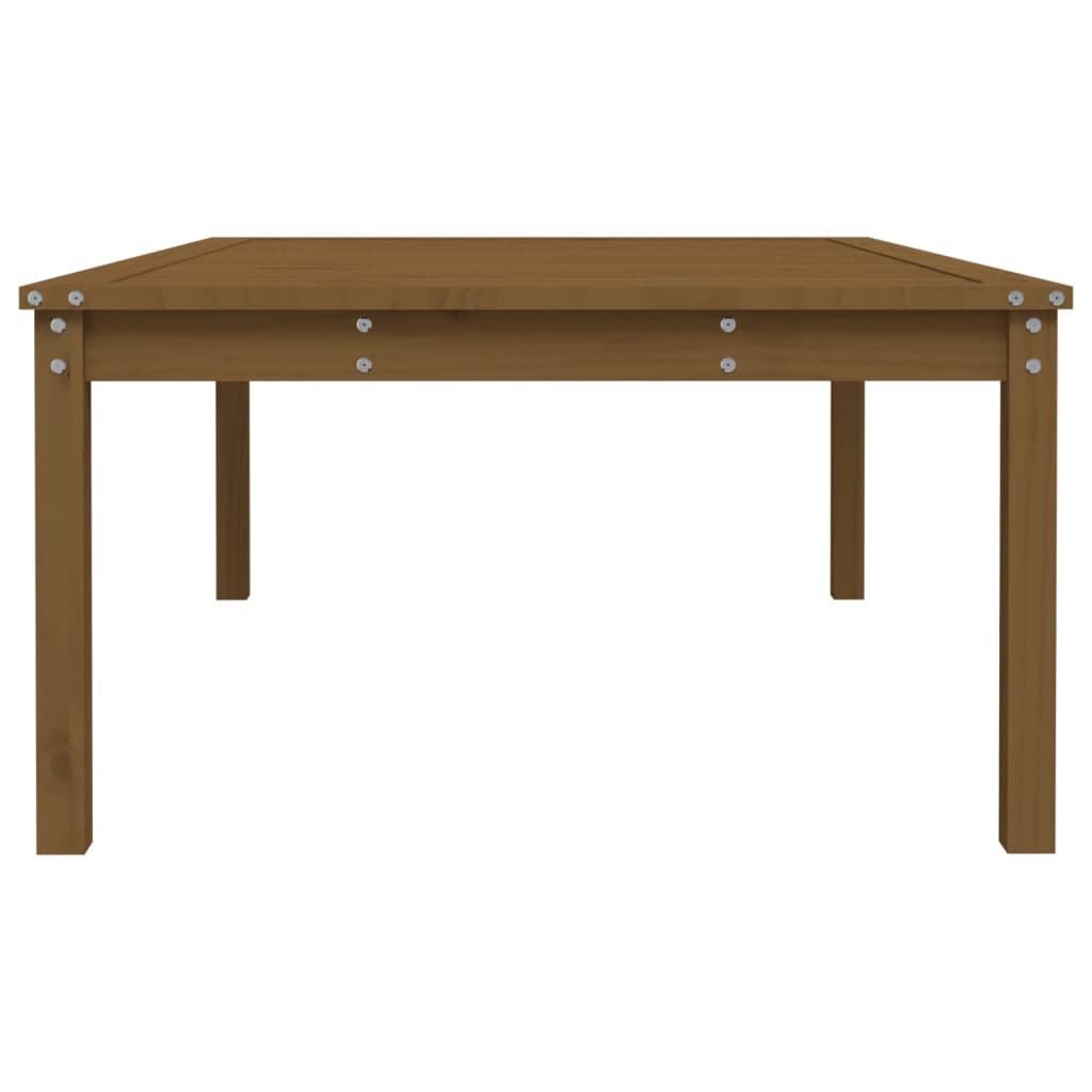 Tuintafel 121x82,5x45 cm massief grenenhout honingbruin - AllerleiShop