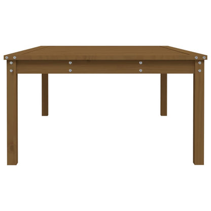 Tuintafel 121x82,5x45 cm massief grenenhout honingbruin - AllerleiShop