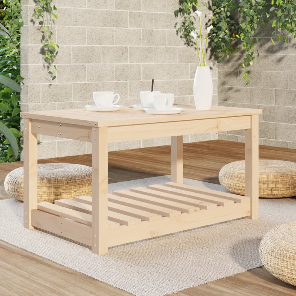 Tuintafel 82,5x50,5x45 cm massief grenenhout - AllerleiShop