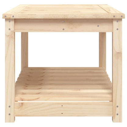 Tuintafel 82,5x50,5x45 cm massief grenenhout - AllerleiShop