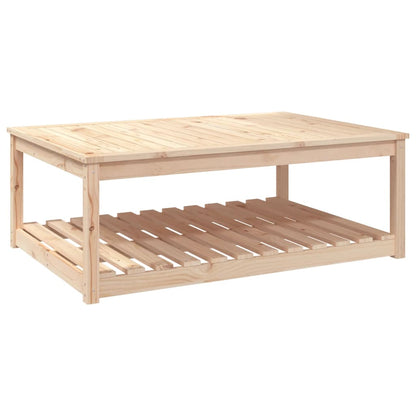 Tuintafel 121x82,5x45 cm massief grenenhout - AllerleiShop