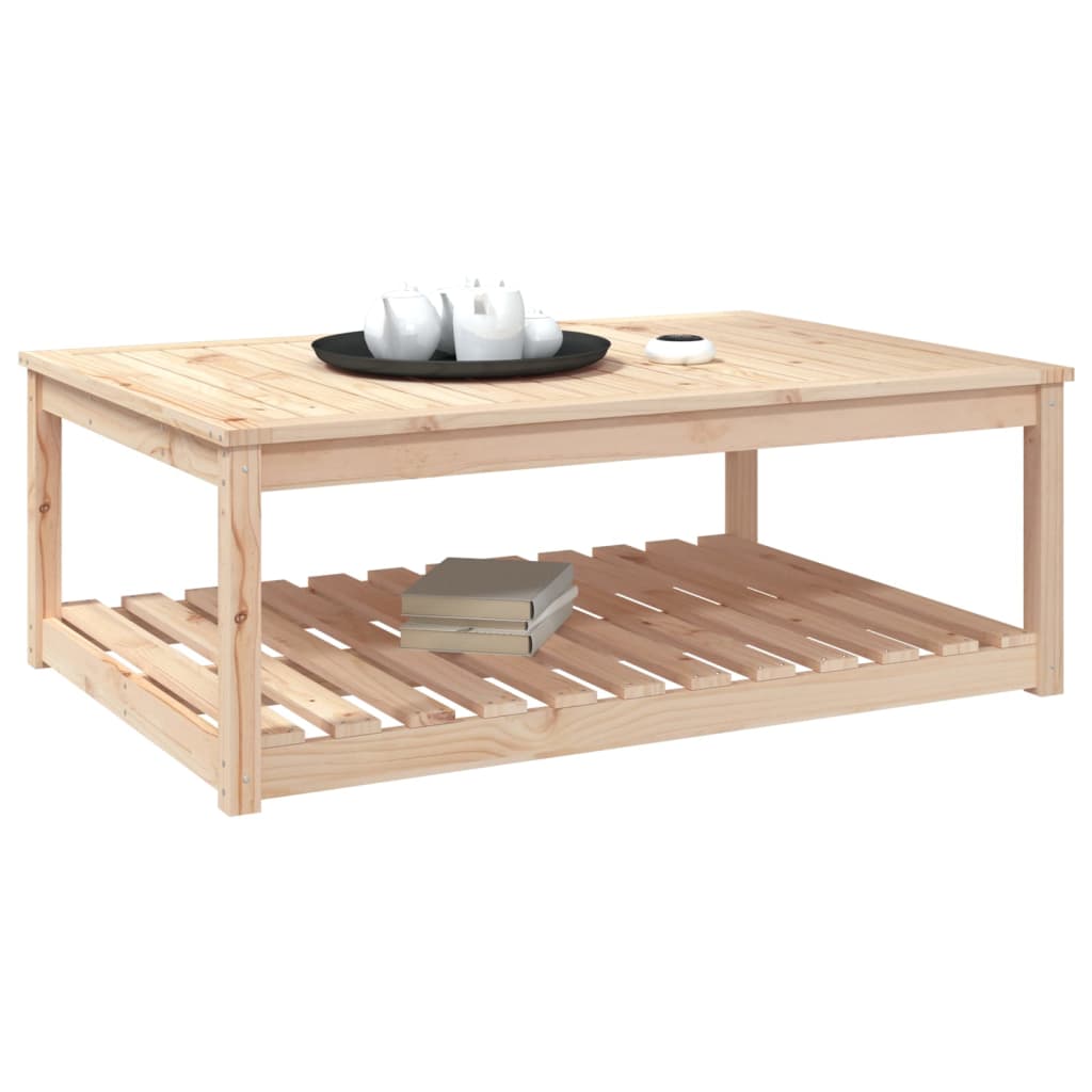 Tuintafel 121x82,5x45 cm massief grenenhout - AllerleiShop