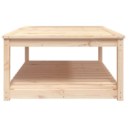 Tuintafel 121x82,5x45 cm massief grenenhout - AllerleiShop