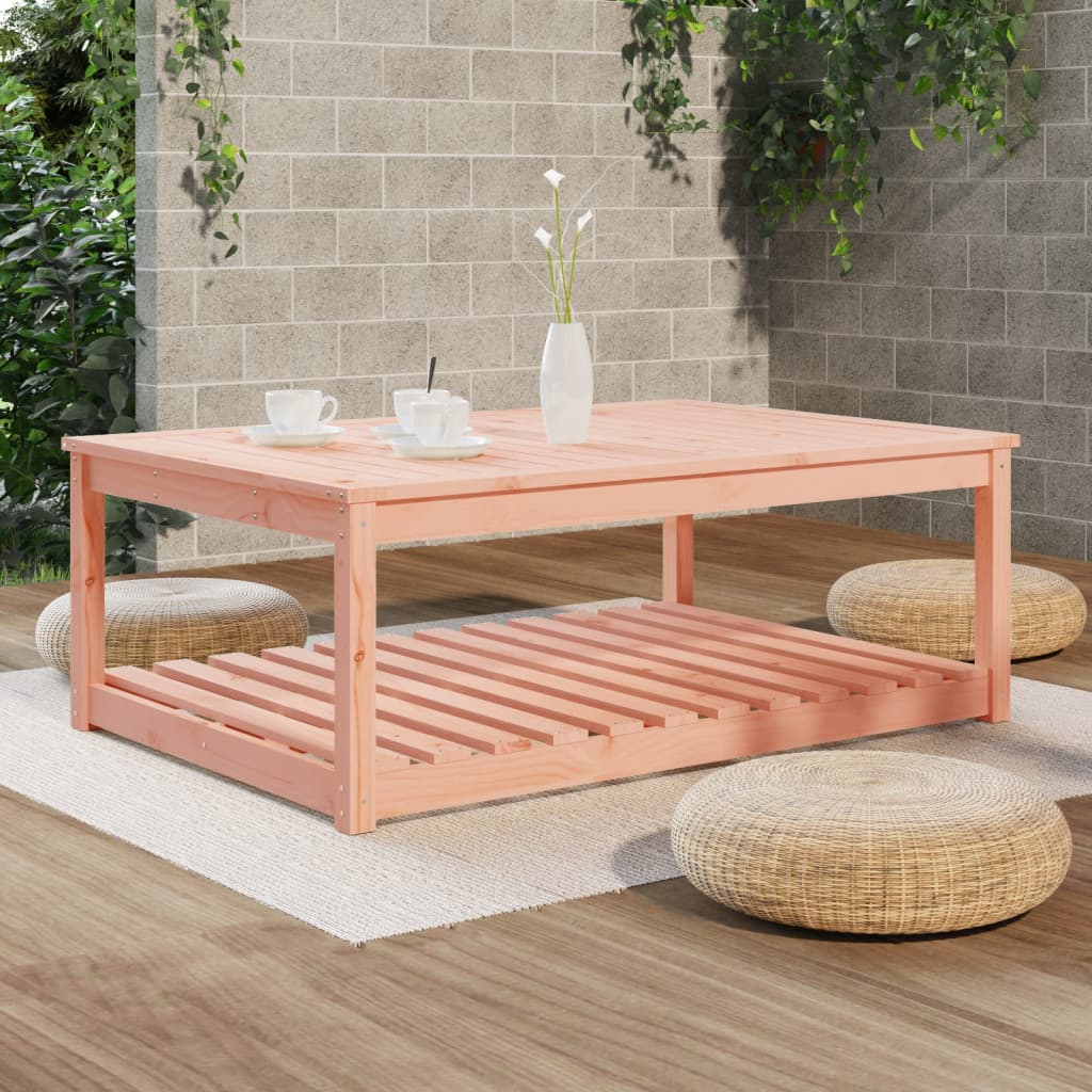 Tuintafel 121x82,5x45 cm massief douglashout - AllerleiShop