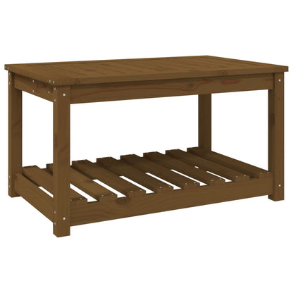 Tuintafel 82,5x50,5x45 cm massief grenenhout honingbruin - AllerleiShop