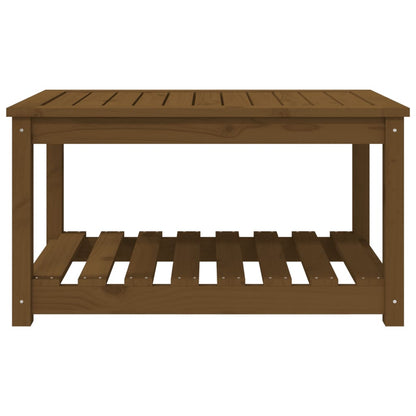 Tuintafel 82,5x50,5x45 cm massief grenenhout honingbruin - AllerleiShop