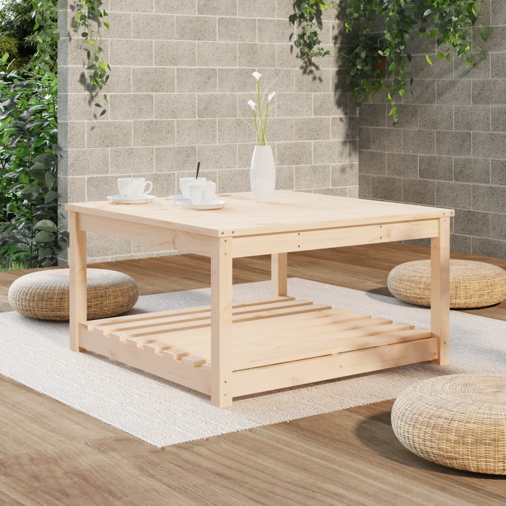 Tuintafel 82,5x82,5x45 cm massief grenenhout - AllerleiShop