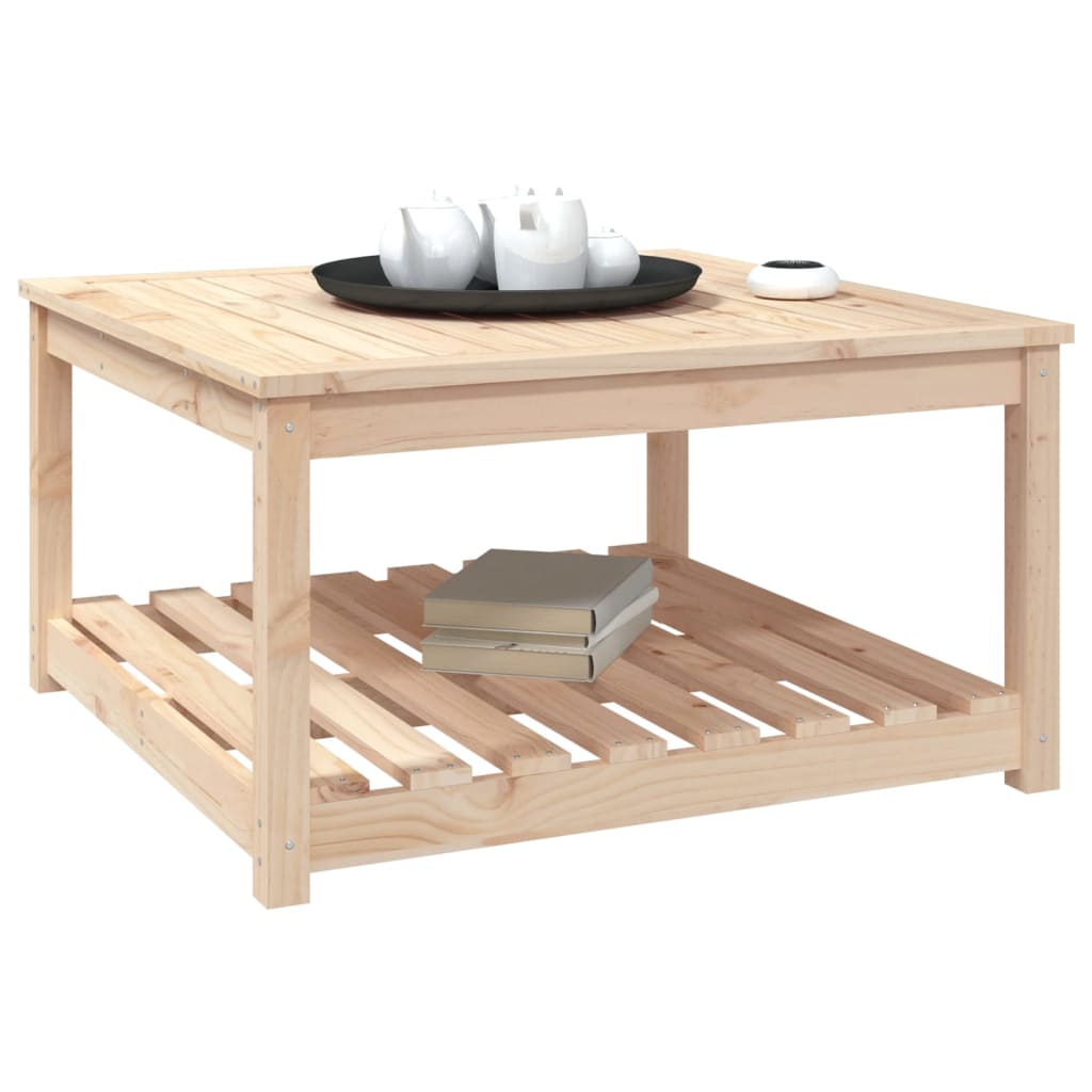 Tuintafel 82,5x82,5x45 cm massief grenenhout - AllerleiShop