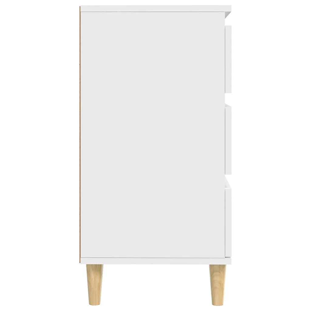 Dressoir 60x35x70 cm bewerkt hout wit - AllerleiShop