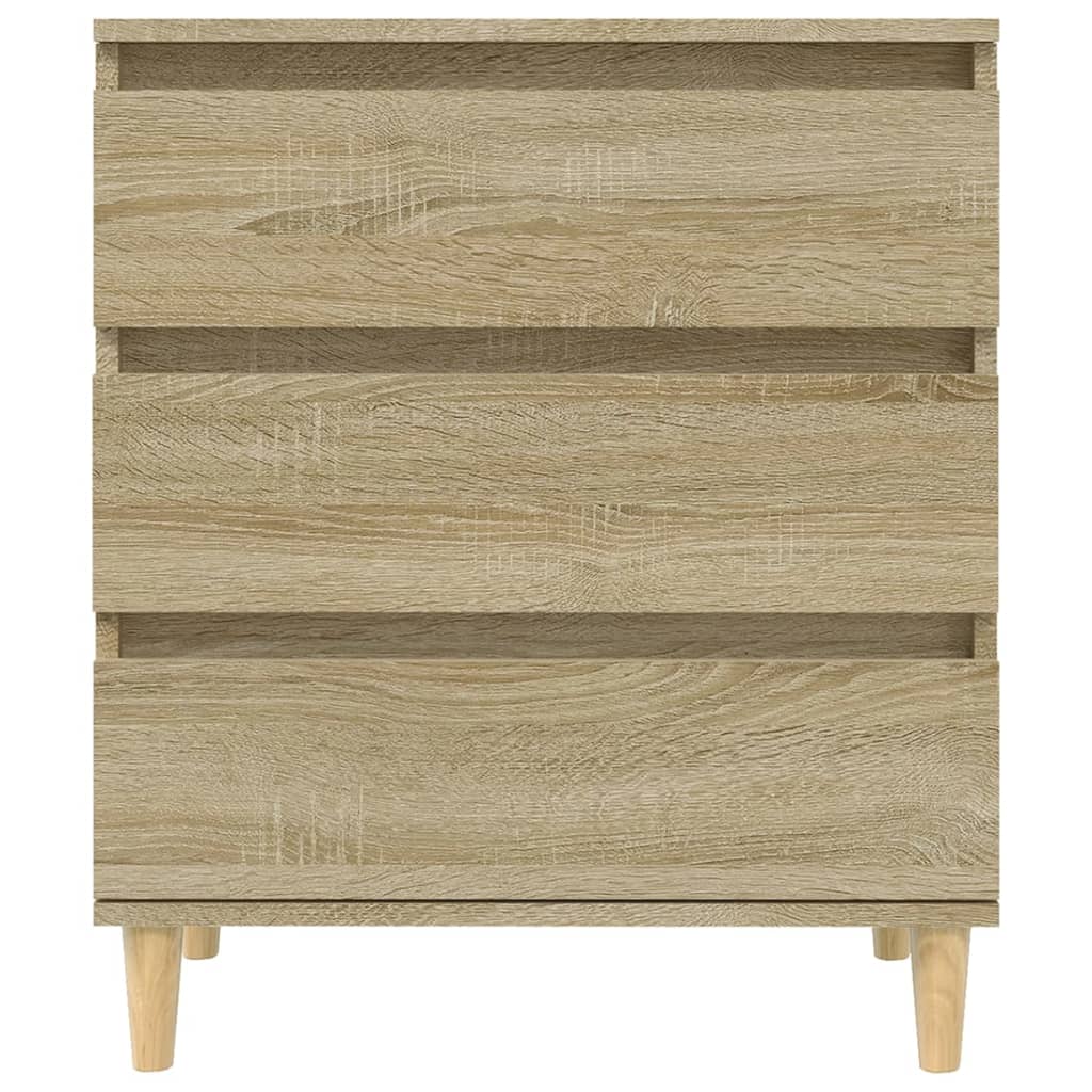 Dressoir 60x35x70 cm bewerkt hout sonoma eikenkleurig - AllerleiShop