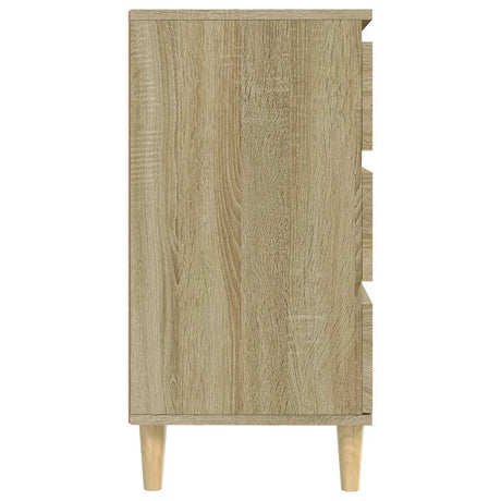 Dressoir 60x35x70 cm bewerkt hout sonoma eikenkleurig - AllerleiShop