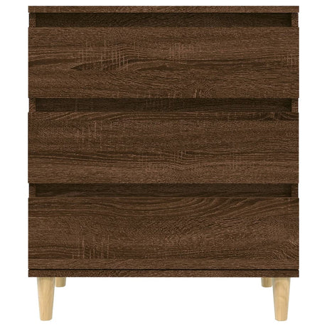 Dressoir 60x35x70 cm bewerkt hout bruin eikenkleur - AllerleiShop