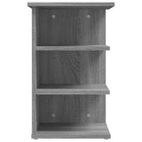 Bijzetkast 35x35x55 cm bewerkt hout grijs sonoma eikenkleurig - AllerleiShop