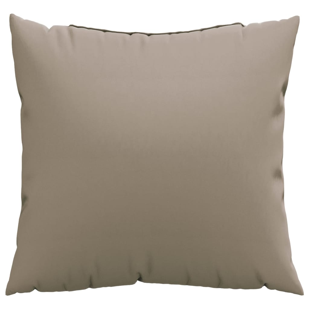 Bankkussens 4 st 60x60 cm stof taupe - AllerleiShop