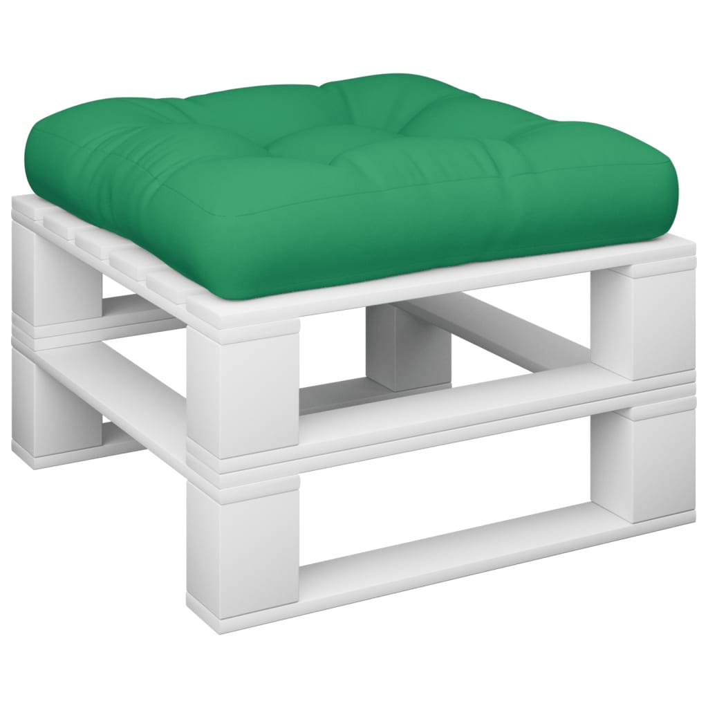 Palletkussen 60x60x12 cm stof groen - AllerleiShop