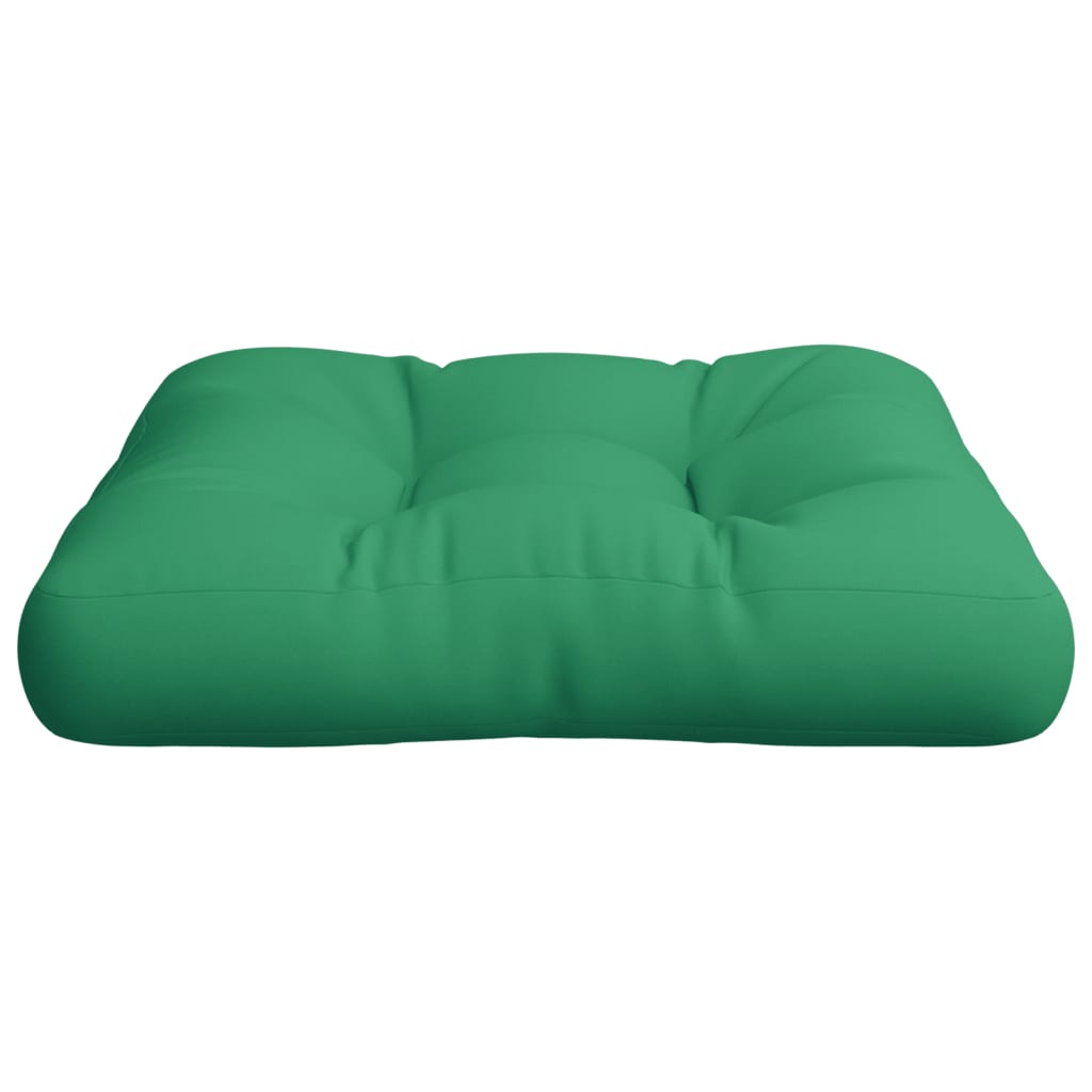 Palletkussen 60x60x12 cm stof groen - AllerleiShop