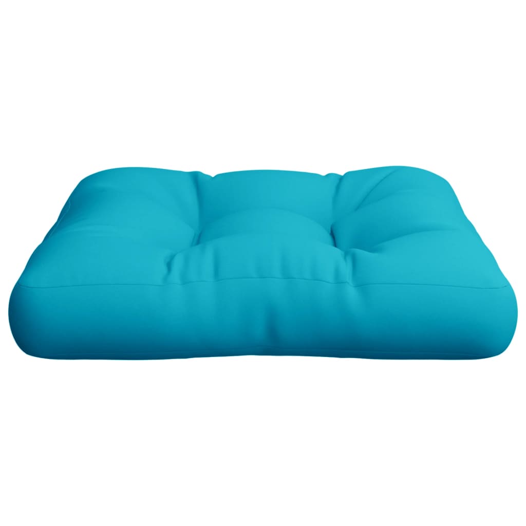 Palletkussen 60x60x12 cm stof turquoise - AllerleiShop