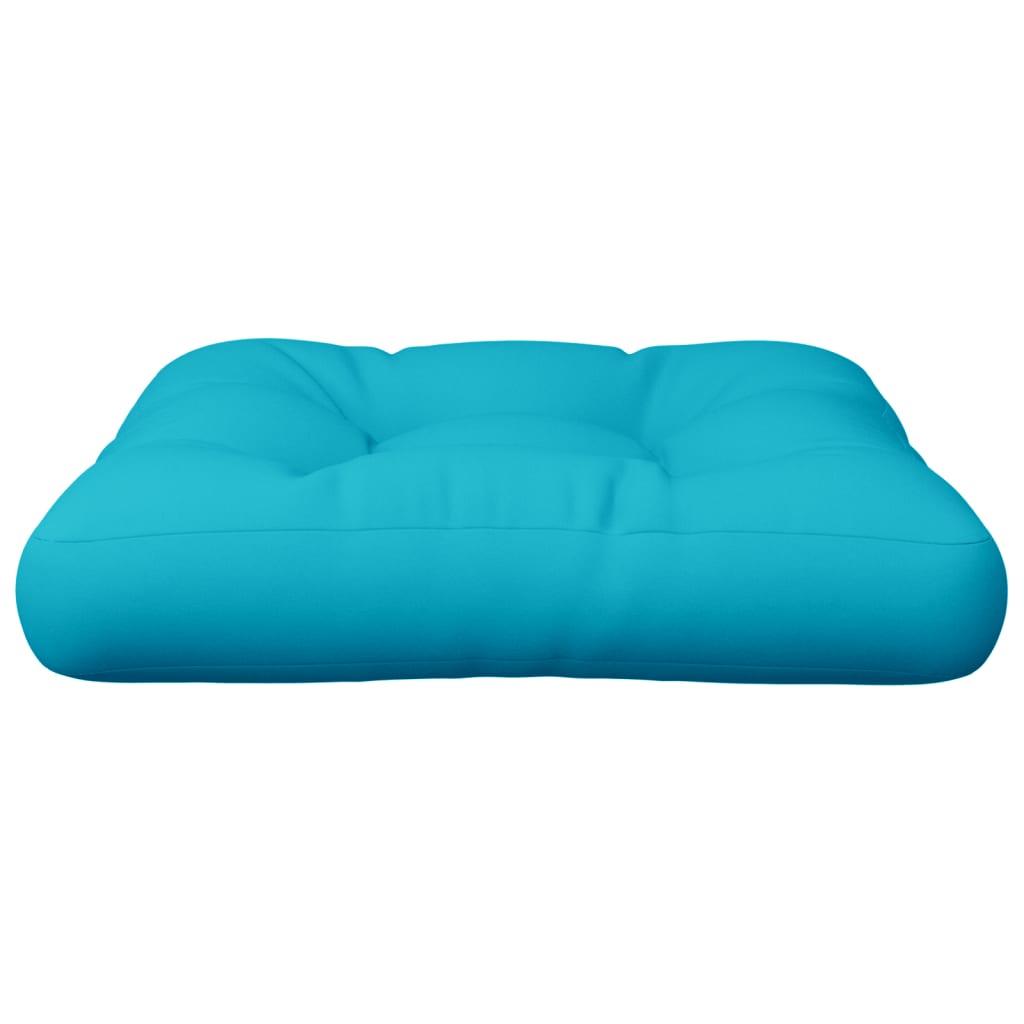 Palletkussen 60x60x12 cm stof turquoise - AllerleiShop