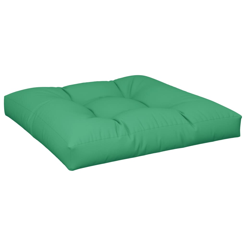 Palletkussen 70x70x12 cm stof groen - AllerleiShop