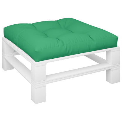 Palletkussen 70x70x12 cm stof groen - AllerleiShop