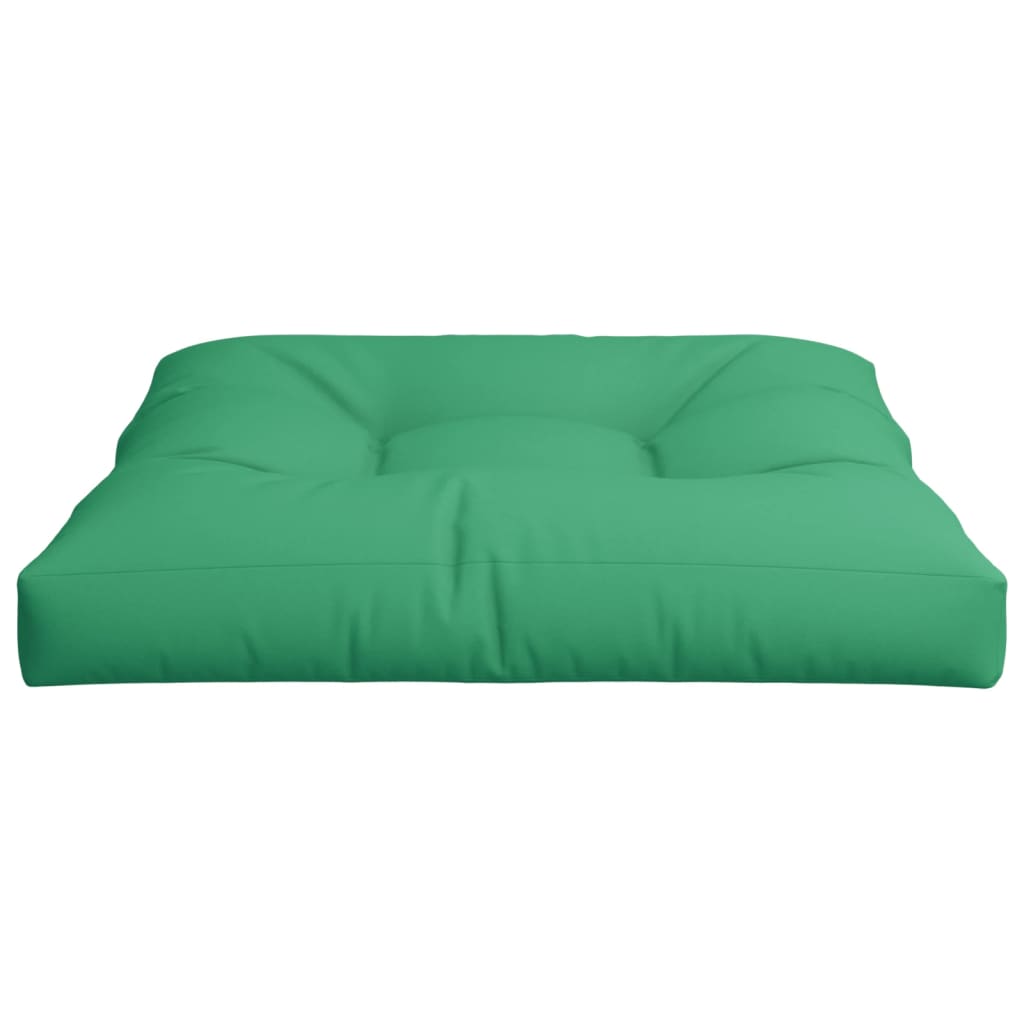 Palletkussen 70x70x12 cm stof groen - AllerleiShop