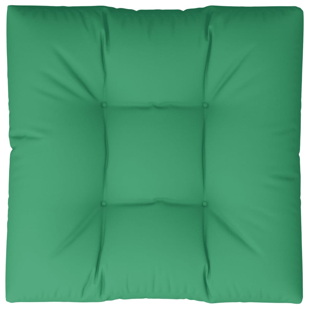 Palletkussen 70x70x12 cm stof groen - AllerleiShop