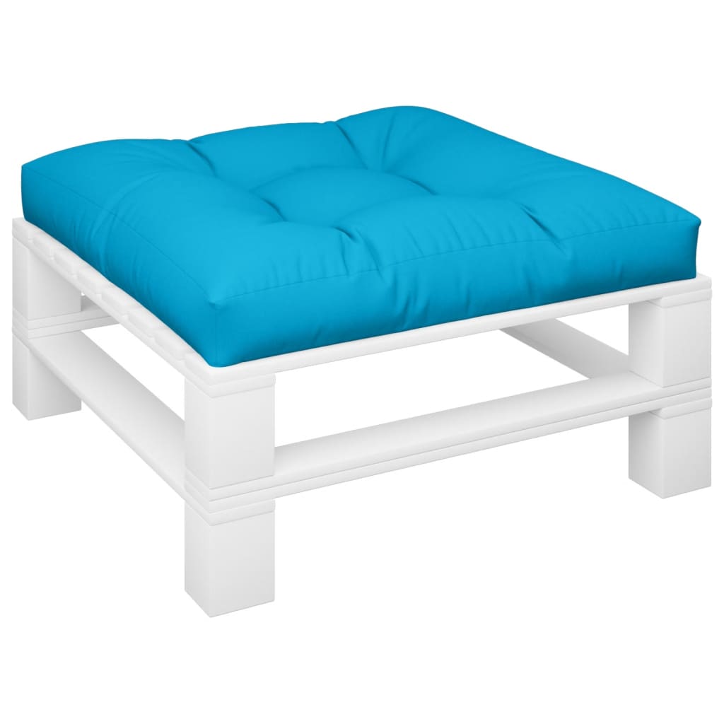 Palletkussen 80x80x12 cm stof blauw - AllerleiShop