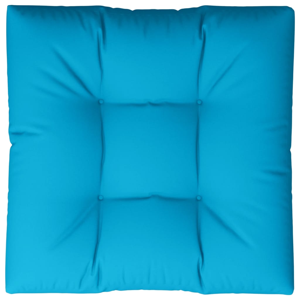 Palletkussen 80x80x12 cm stof blauw - AllerleiShop