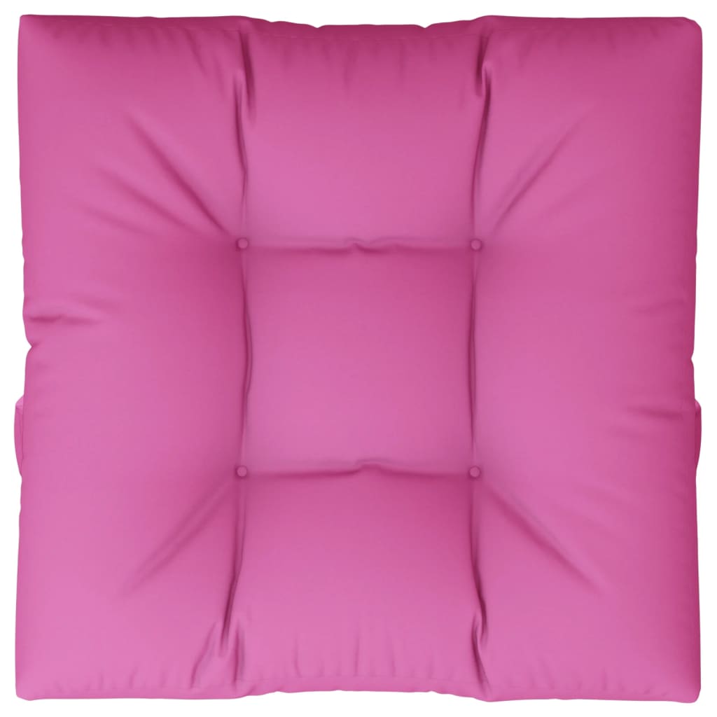 Palletkussen 80x80x12 cm stof roze - AllerleiShop