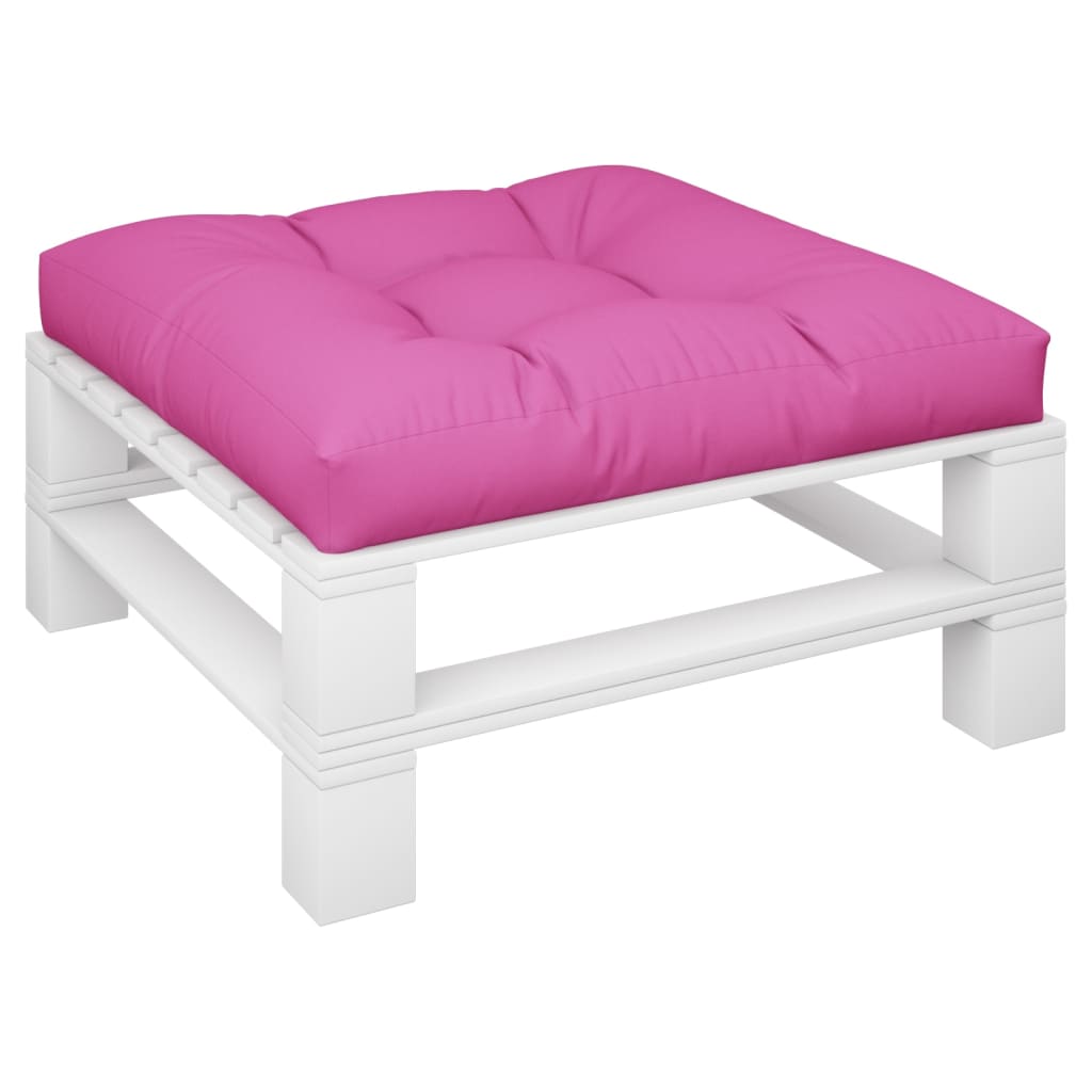 Palletkussen 80x80x12 cm stof roze - AllerleiShop