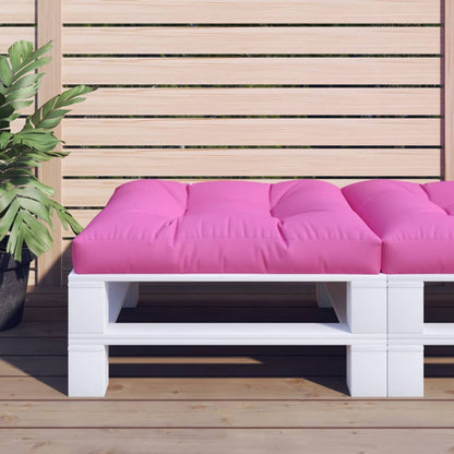 Palletkussen 80x80x12 cm stof roze - AllerleiShop