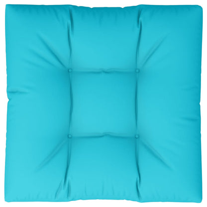 Palletkussen 80x80x12 cm stof turquoise - AllerleiShop