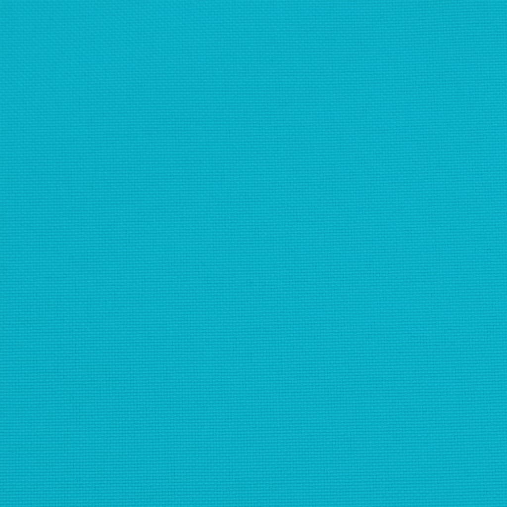 Palletkussen 80x80x12 cm stof turquoise - AllerleiShop