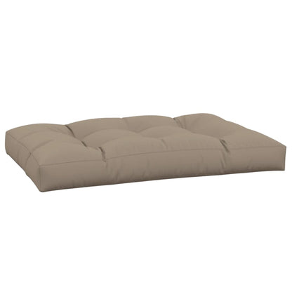 Palletkussen 120x80x12 cm stof taupe - AllerleiShop