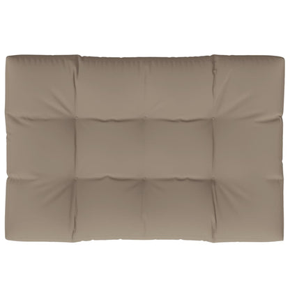 Palletkussen 120x80x12 cm stof taupe - AllerleiShop