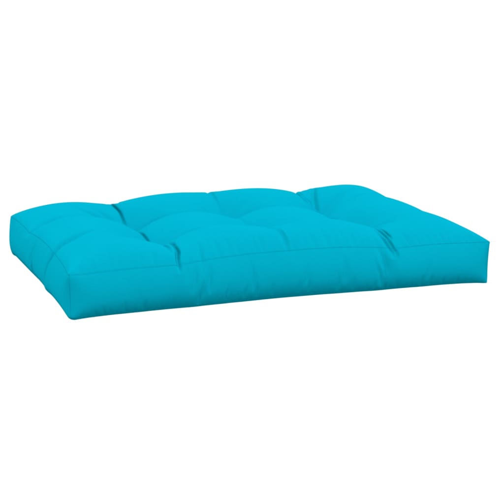 Palletkussen 120x80x12 cm stof turquoise - AllerleiShop