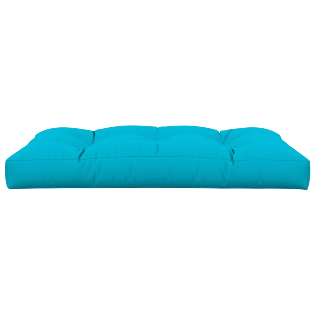 Palletkussen 120x80x12 cm stof turquoise - AllerleiShop