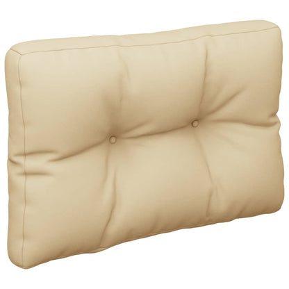 Palletkussen 50x40x12 cm stof beige - AllerleiShop