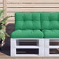 Palletkussen 50x40x12 cm stof groen - AllerleiShop