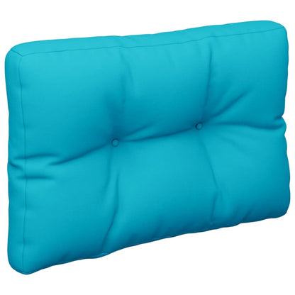 Palletkussen 50x40x12 cm stof turquoise - AllerleiShop