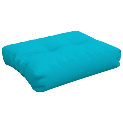 Palletkussen 50x40x12 cm stof turquoise - AllerleiShop